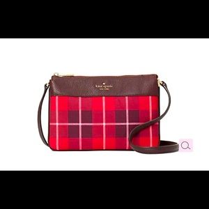 Kate Spade Plaid Leila Crossbody